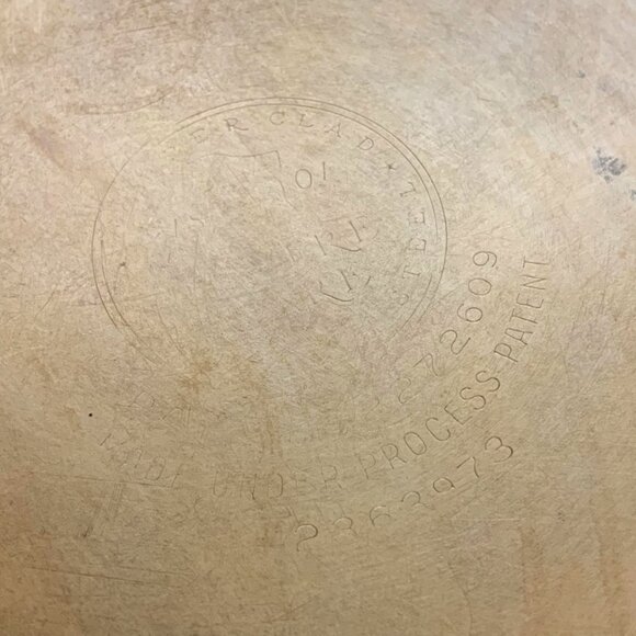 Revere Ware 3 Qt Saucepan Copper Clad Stainless Steel Lid Double Ring Pre 1968 - Picture 10 of 10